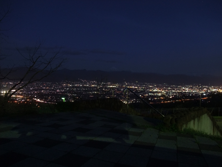 美しさ Lv2 8 笛吹川フルーツ公園の夜景 夜景ワールド