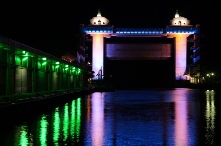 美しさ Lv1 0 沼津港大型展望水門 びゅうお の夜景 夜景ワールド