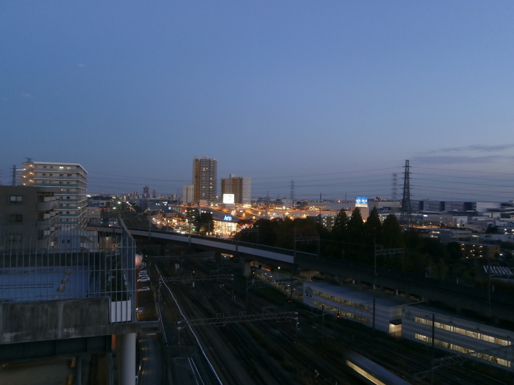 美しさ Lv1 0 ミウィ橋本駐車場の夜景 夜景ワールド